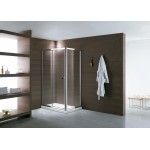 Shower Glass Eddy Series Sliding Door Gunmetal 1200x1900MM